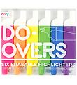 Ooly Erasable Highlighters - 6 pcs - Multicolour