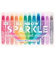 Ooly Crayons - Watercolor - Rainbow Sparkle - 12 pcs