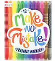 Ooly Erasable Markers - Make No Mistakes - 12 pcs - M