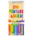 Ooly Erasable Colored Pencils - Un-Mistake-Ables - 12 pcs - M