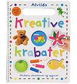 Alvilda Aktivitätsbuch m. Stickers - Kreative Krabater - Dänisch