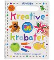 Alvilda Aktivitetsbok m. Klistermrken - Kreative Krabater - DA