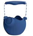 Scrunch Waterkan - 20x15 cm - Silicone - Donkerblauw