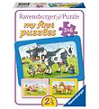 Ravensburger Palapeli - My First - 3x6 Tiilet - Animal Friends
