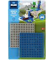 Plus-Plus Baseplate Duo - Blue/Grey