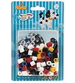 Hama Maxi Bead Set - Dog - 100 pcs. - Black/White