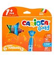 Carioca Baby Tuschpennor - 6 st - Flerfrgad