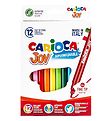 Carioca Fine Tip Tuschen - 12 st. - Bunt