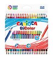 Carioca BiColor Pencils - 24 pcs - Multicoloured