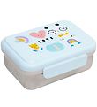Petit Monkey Brotdose - Edelstahl - Panda Love - Blau