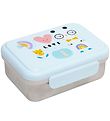 Petit Monkey Lunchbox - Stainless Steel - Panda Love - Blue