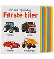 Alvilda Book - Min Lille Regnbuebog - Første Biler - Danish