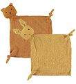 Liewood Comfort Blanket - Yoko - 2-pack - Yellow Mix