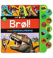 Alvilda Book - Lyt og Lær - Brøl Med Dinosaurerne - Danish