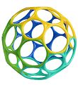 Oball Classic Ball - 8 cm - Blau/Türkis/Gelb/Grün