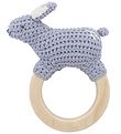 Sebra Rattle - Crochet - The Rabbit Bluebell