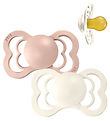 BIBS Supreme+ Schnuller - Gr. 1 - 2er-Pack - Symmetrisch - Blush