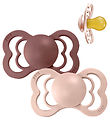 BIBS Supreme+ Schnuller - Gr. 2 - 2er-Pack - Symmetrisch - Waldm