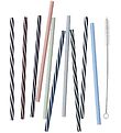 Design Letters Straws - 10 pcs - Multicoloured