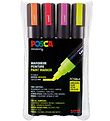 Posca Markers - PC-5M - 4 pcs - Neon