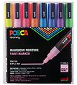 Posca Markers - PC-3ML - 8 st. - Multicolour m. Glitter