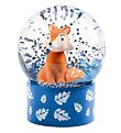 Djeco Snow Globe - 6 cm - Blue w. Fox