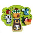 Djeco Puzzle - 5 Pieces - Felt/Wood - Oski