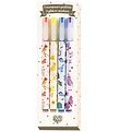 Djeco Markers - 4 pcs. - Multicolour w. Glitter