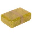 A Little Lovely Company Lunchbox - Gold Glitter
