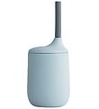 Liewood Becher m. Strohhalme - Silikon - Ellis - Sea Blue/Blue W