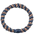 Kknekki Hair Tie - Navy/Gold Glitter