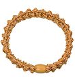Kknekki Hair Tie - Mustard Yellow Glitter w. Lace