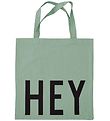 Design Letters Totebag - Hey - Green