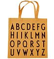 Design Letters Totebag - ABC - Mustard