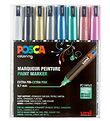 Posca Markers - PC-1MR - 8 pcs - Metallic Multicolour