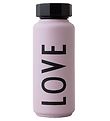 Design Letters Hitabrúsi - Love - 500ml - Fjólublátt