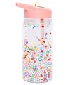 Petit Monkey Vattenflaska m. Sugrör - 300 ml - Macaron Pops - Co