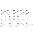 Leander Linea Fitting Bag for Crib - 76 Parts