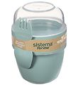 Sistema Lunchbox w. Cutlery - Snack Capsule Renew - 515 ml - Min