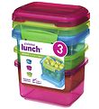 Sistema Lunchboxes - Lunch Packs - 3-pack - 400 ml - Multi