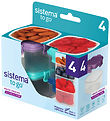 Sistema Botes  Encas - Knick Knack - 4 Pack - 62 ml - Multi