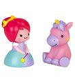 Janod Bath Toys - 2 pcs. - Princess and Unicorn w. Light