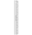 Linex Schullineal - 20cm - Transparent