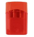 Linex Taille-crayon - Double - Rouge av. Conteneur