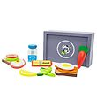 MaMaMeMo Play Food - Wood - Lunchbox - Plum