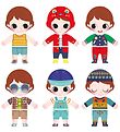 Vilac Púsluspil - Dress Up Dolls - Sacha