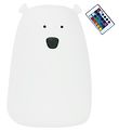 Rabbit & Friends Lamp - Large Bear w. Remote control - 11x17 cm