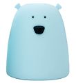 Rabbit & Friends Lampe - 10x8,5 cm - Liten Bjørn - Blå