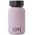 Design Letters Thermo Bottle - 330 ml - Love - Lavender