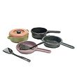 Dantoy Green Bean Kitchen Set - 7 Parts - Assorted Earth Colours